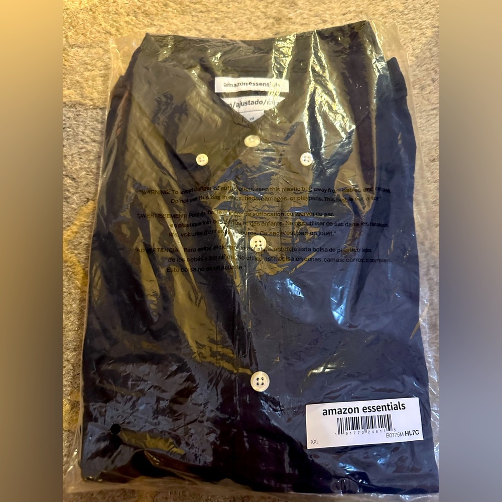 Slim fit Navy button down NEW